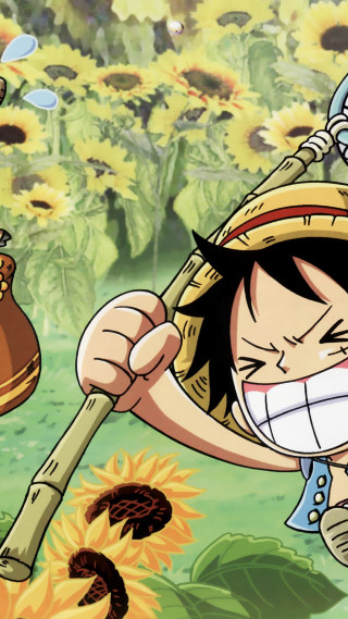 Cartoon character baseball bat sunflowers - a cartoon character holding free wallpaper