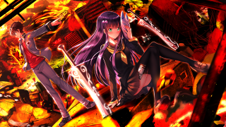 Anime couple fire background flames - a fire background free wallpaper