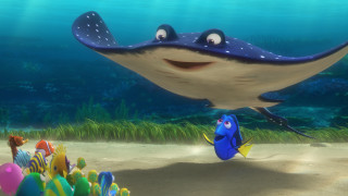 Cartoon character swimming ocean fish 4 - another character free wallpaper