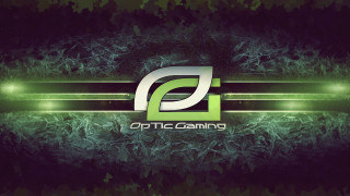 Green black optic gaming logo - david budd free wallpaper for desktop