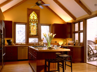 Kitchen center island stained glass - charles mcauley free wallpaper