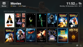 Movies webpage screenshot title list - movie free wallpaper