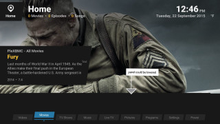 Screenshot website player interface elements - a screen free wallpaper