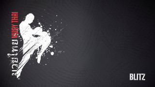 Skier black white splash red - abstract brush stroke free wallpaper