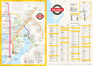 Metro map yellow border red - a red line free wallpaper