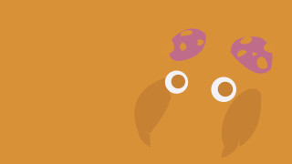 Eyes shadow pair image right - two eye free wallpaper