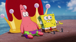 Spongebob patrick beach red object - corneille free wallpaper