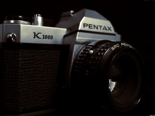 Pentax camera lens attached lens - a len free wallpaper for desktop