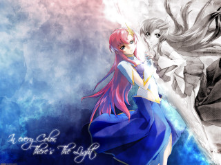 Girl blue dress sword girl - a white dress free wallpaper for desktop