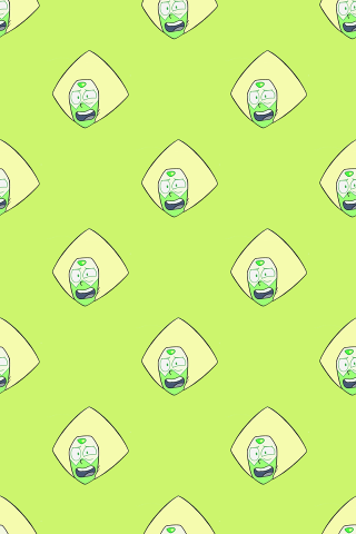 Green background cartoon character face - face free wallpaper for mobile