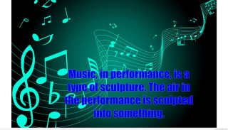 Quote about music musical notes - new sculpture free wallpaper