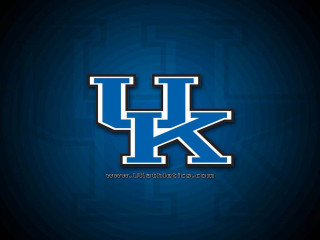 Kentucky blue white k central - free sports wallpaper
