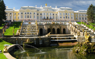 Neoclassical fountain cityscape ruins bridge - arkhip kuindzhi free wallpaper