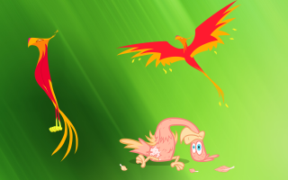 Birds flying green field above - don bluth free wallpaper for desktop