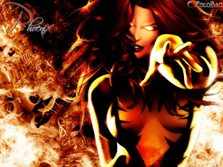 Woman yellow black outfit holding - a banana free wallpaper