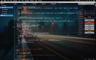 Computer screen dark background line - triadic free wallpaper for desktop