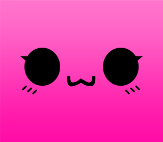 Pink background black face black - free cats wallpaper for tablet