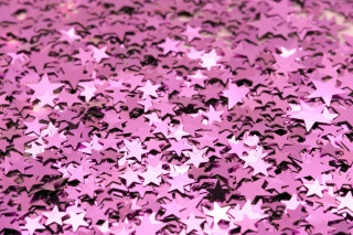 Pink background stars different sizes - many star free wallpaper for desktop