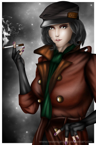 Woman brown coat cigarette lighter - ada hill walker free wallpaper for mobile