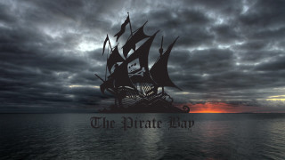 Pirate ship ocean cloudy sky - the ocean under a cloudy sky free wallpaper
