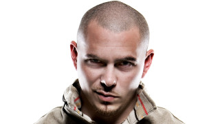 Bald man jacket serious look - cam sykes free wallpaper