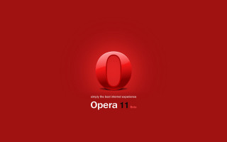 Red logo letter o side - the side of the image free wallpaper