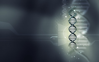 Dna double strand dark background 2 - double free wallpaper