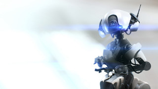 Robot light face arm white - its arm free wallpaper