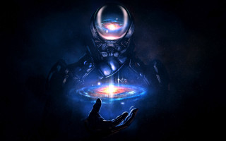 Person hand space scene galaxy - a person holding free wallpaper
