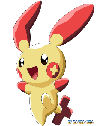 Cartoon character cross chest ears - free fantasy wallpaper