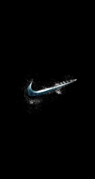 Nike logo dark water ocean - a nike logo free wallpaper for mobile