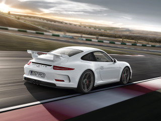 White porsche sports car track - a white porsche sports car free wallpaper