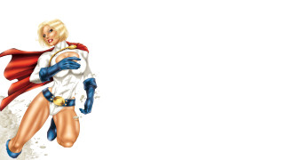 Woman superhero flying red cape - super free wallpaper