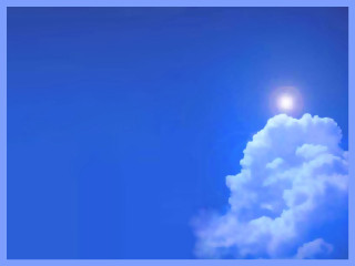 Cloud sun blue sky matte - a bright sun in the background free wallpaper for desktop