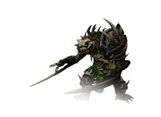 Demon sword armor computer generated - image of a demon free wallpaper