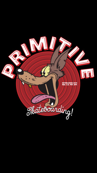 Black shirt dog primitive skateboarding - ed roth free wallpaper for mobile