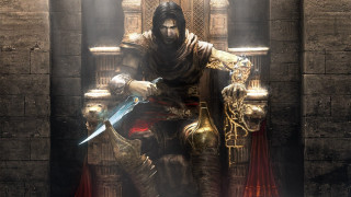 Man throne sword helmet sitting - a throne free wallpaper
