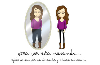 Woman mirror eyes closed hair - a bunt free wallpaper