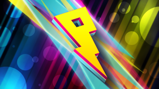 Colorful lightning bolt rainbow background - a colorful background free wallpaper