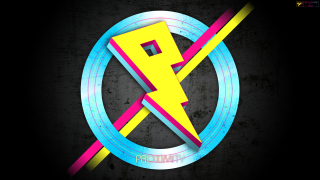 Lightning bolt logo black background - dr. atl free wallpaper