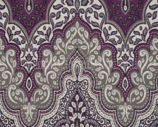 Purple white paisley print fabric - large free wallpaper for desktop