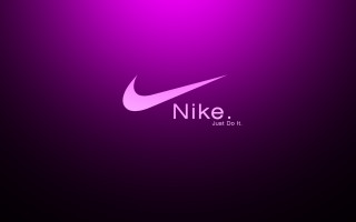 Nike purple glow moon night - letterism free wallpaper