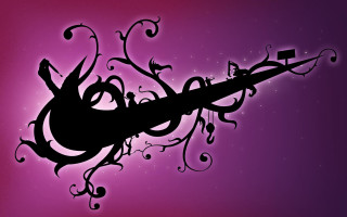 Black purple background decorative design - decorative free wallpaper