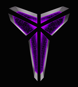 Purple abstract design black background - vector art free wallpaper for tablet