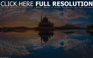 Building sky background clouds click - a picture of a building free wallpaper