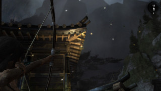 Person holding bow aiming mountain - cao zhibai free wallpaper