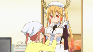 Woman looking man costume room - anime free wallpaper for desktop