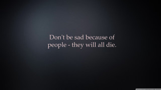 Black wall white quote inspirational 2 - a white quote free wallpaper