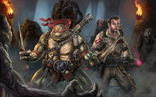 Demonic face demon gun knife - alex horleyorlandelli free wallpaper