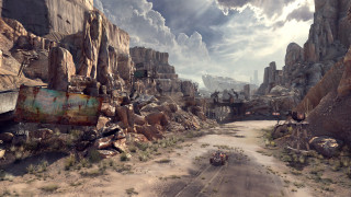 Dirt road rusted sign mountain - sign free wallpaper for desktop